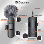 Wireless Mini Lavalier Microphone - Image 6